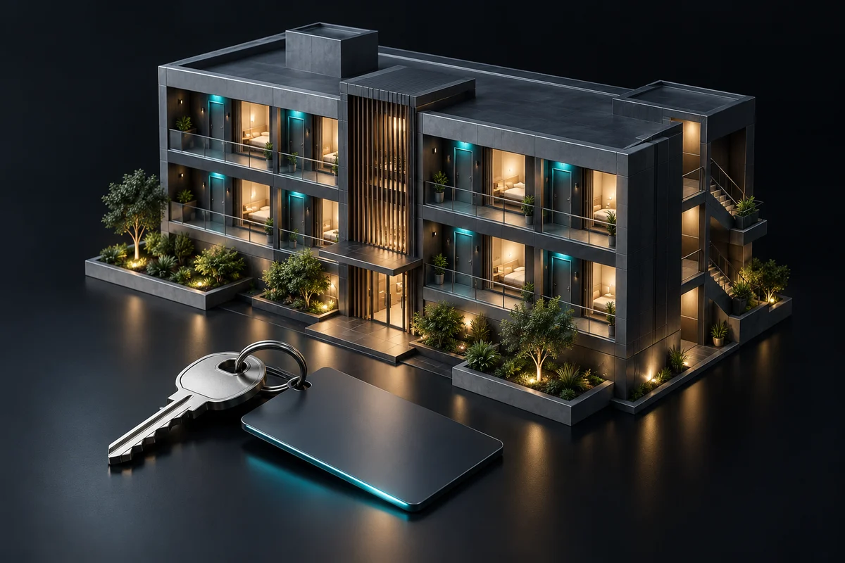 Conceptual illustration for Hostel Management